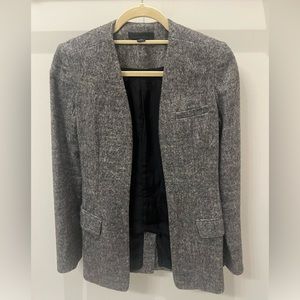Alexander Wang Wool Blazer in Grey, Size 0